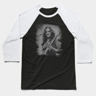 Bonnie Raitt // Retro Poster Baseball T-Shirt